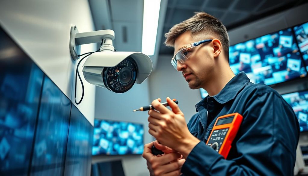 CCTV maintenance technician