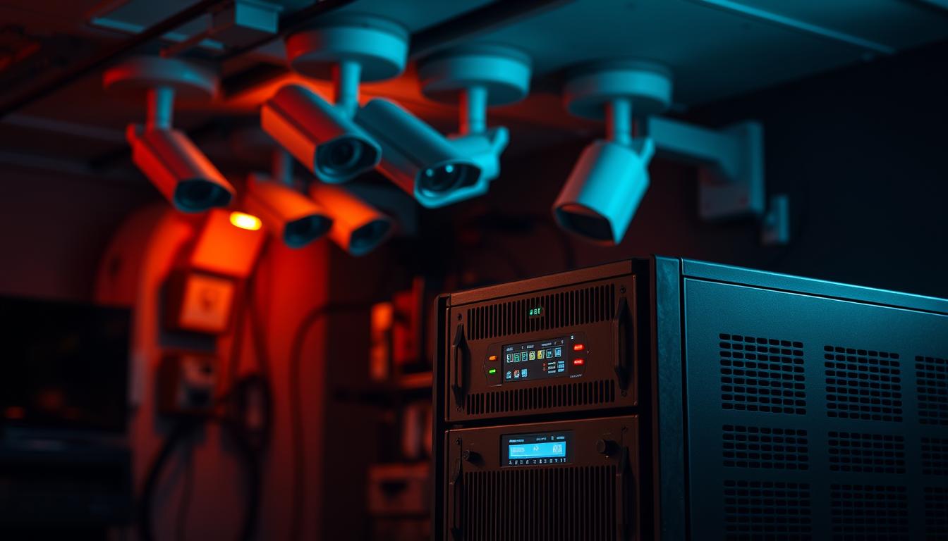 CCTV power backup security systems