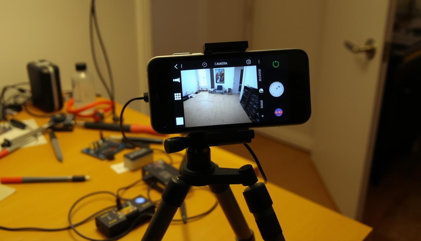 DIY security camera setup