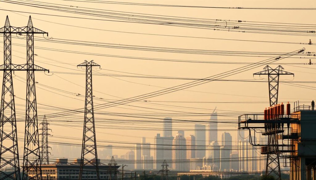 Singapore power grid infrastructure