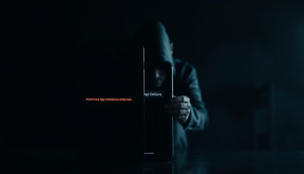 autonomous app installations warning