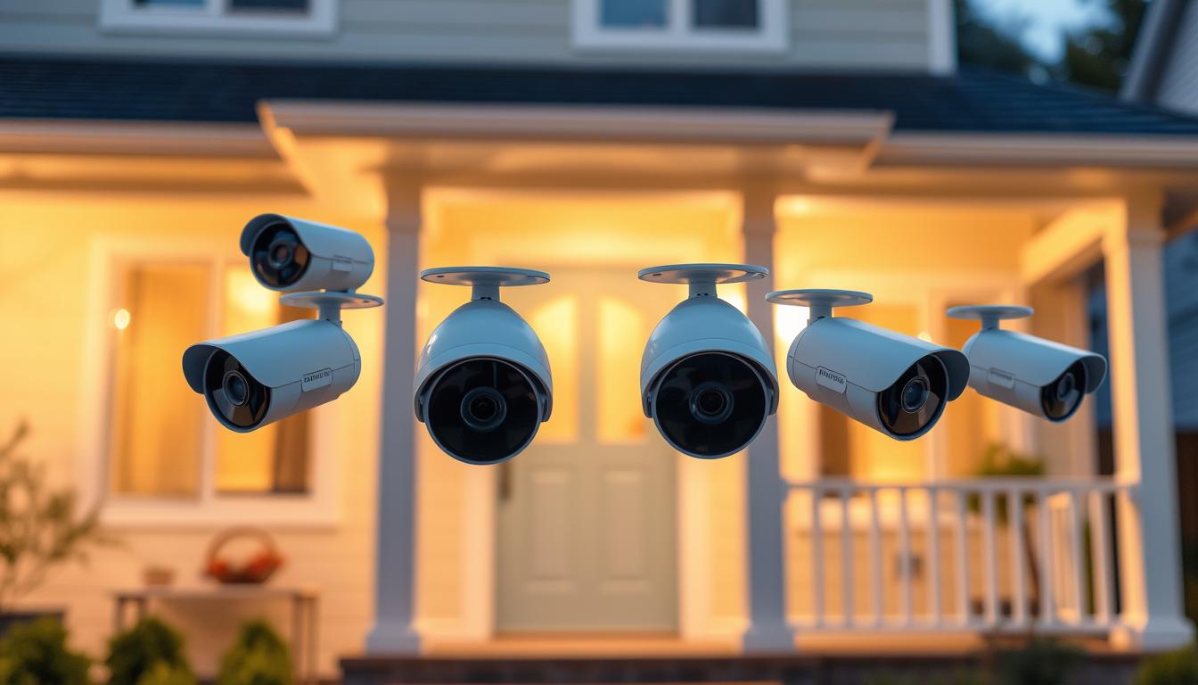home security camera setup