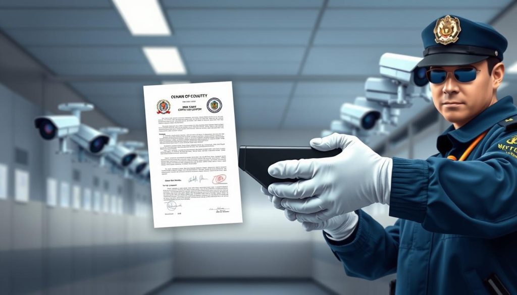 legal chain of custody for security footage