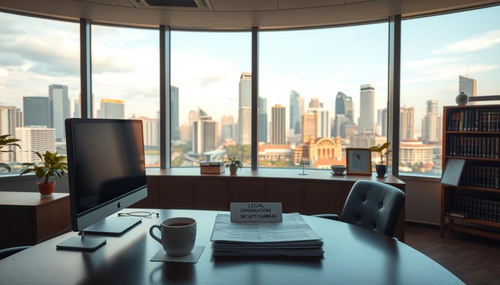 legal considerations for security cameras in Singapore