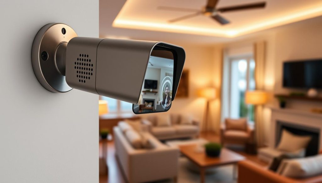 two-way audio security camera