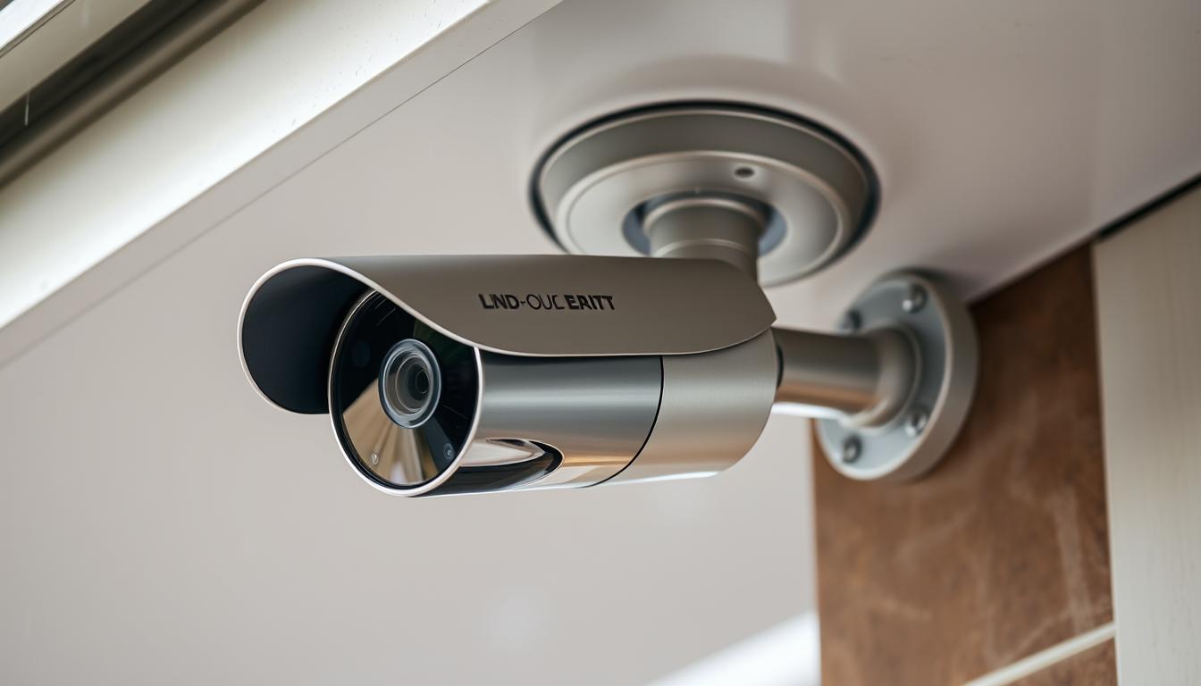 waterproof CCTV camera installation