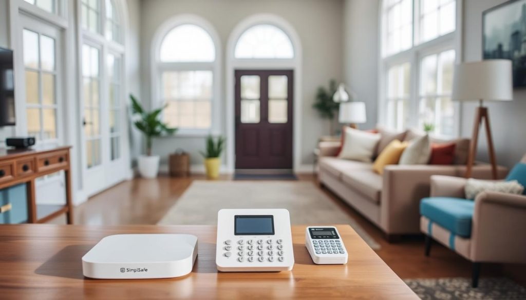 SimpliSafe home security setup