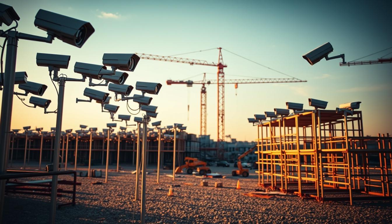 commercial construction site security cameras