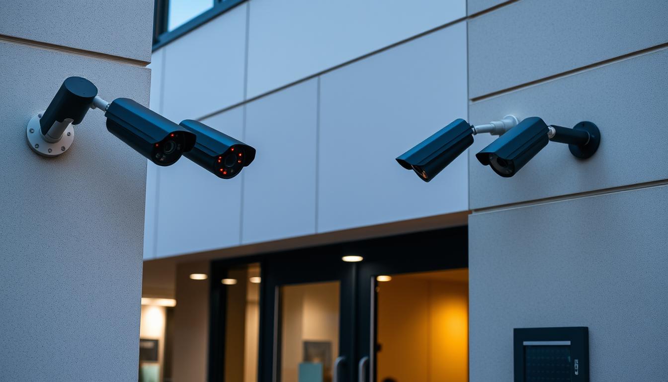 commercial security camera installation