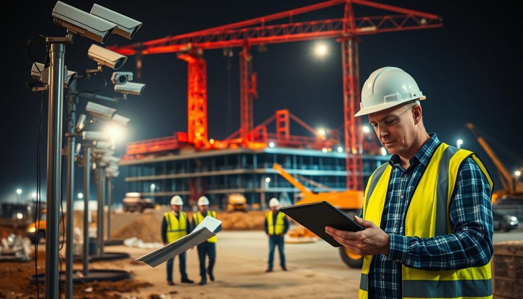 construction site security budget planning