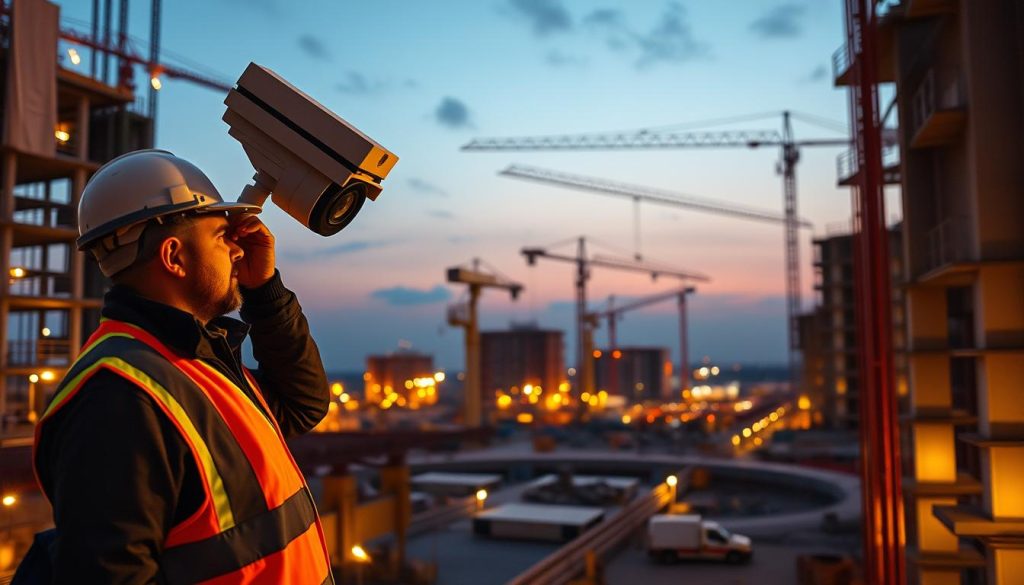 construction site security maintenance