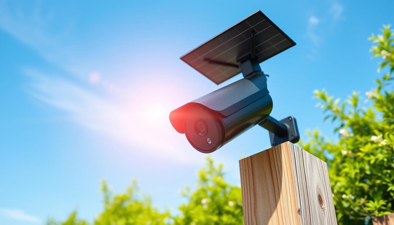 outdoor wireless solar security camera system