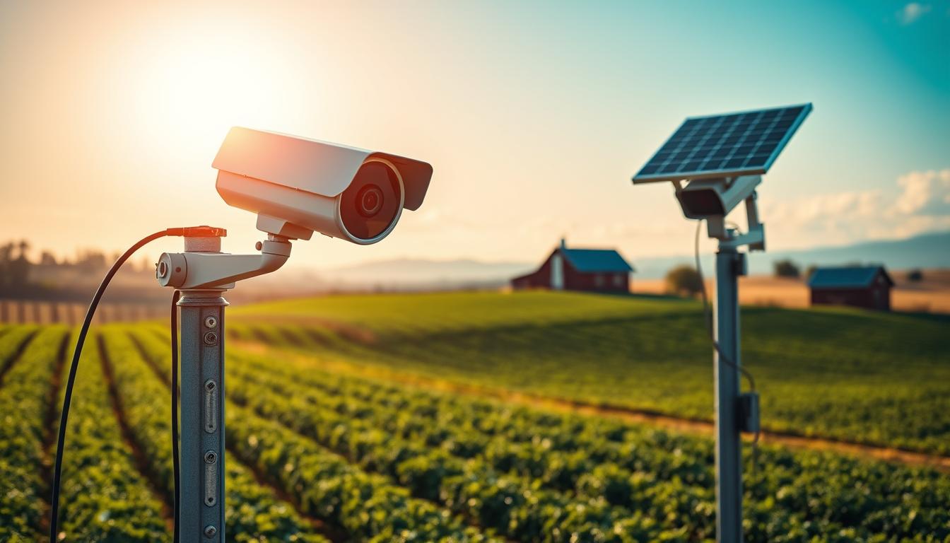 solar powered farm security cameras