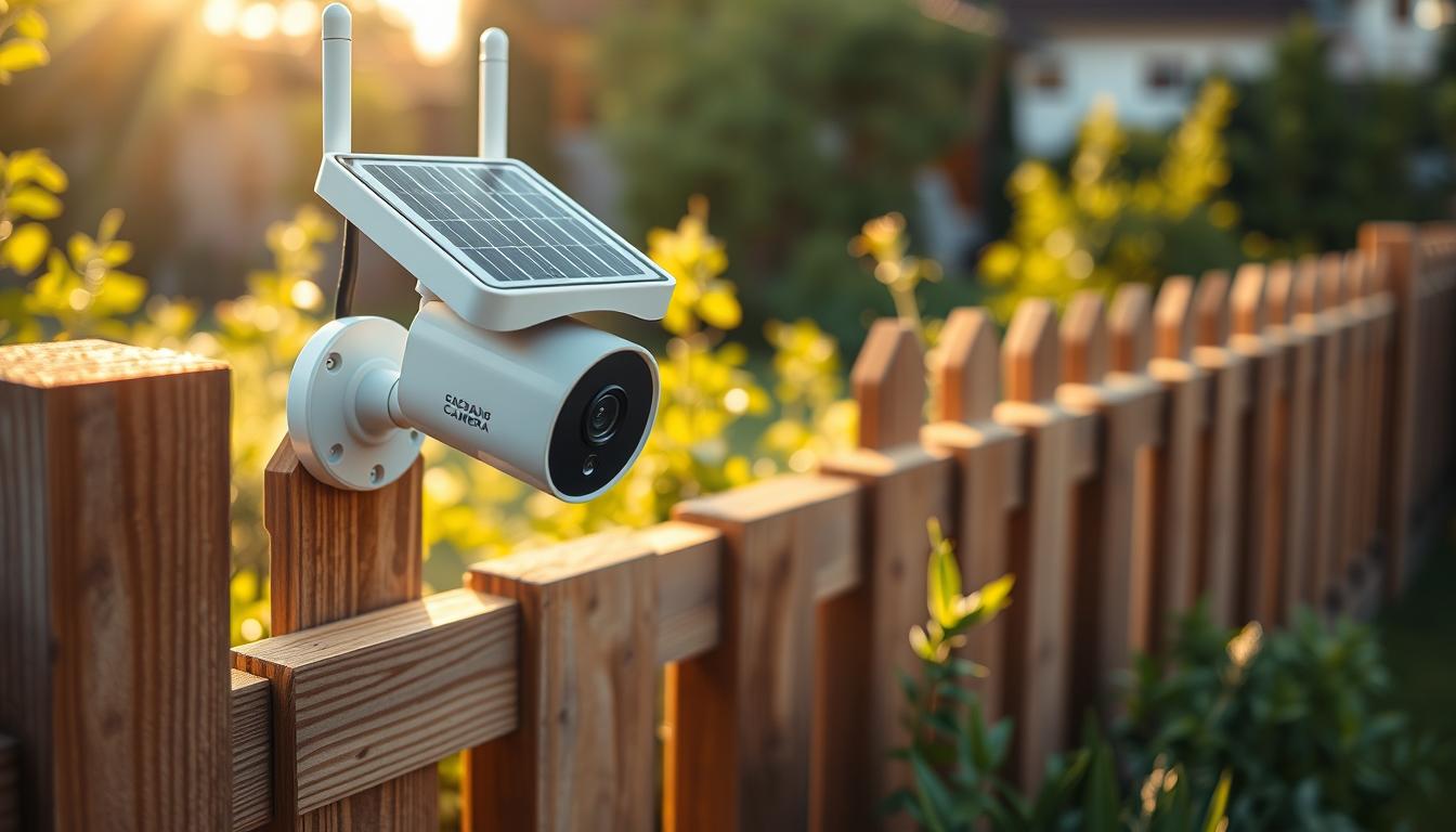 solar security camera system