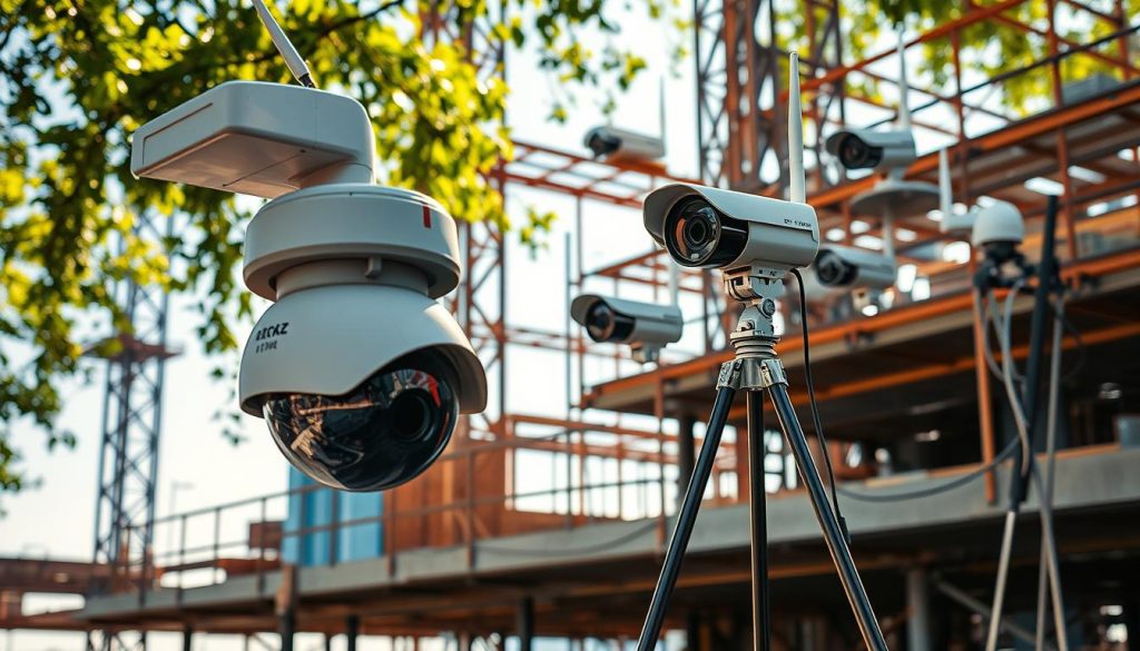 types of construction site cameras