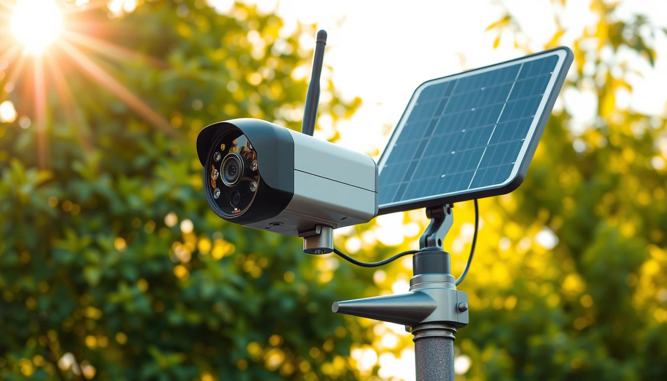 wireless solar outdoor security camera