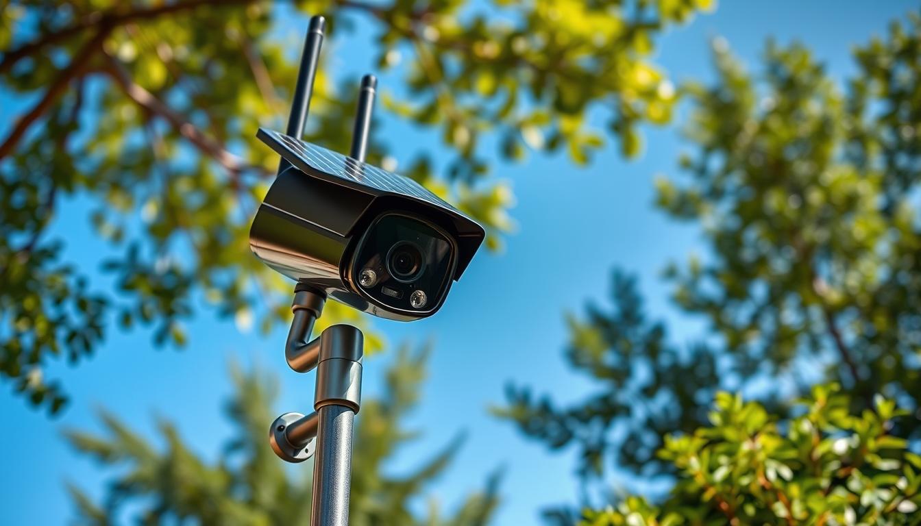 wireless solar security camera system