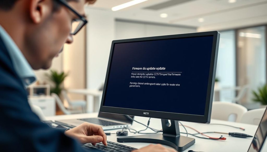 CCTV camera firmware update process