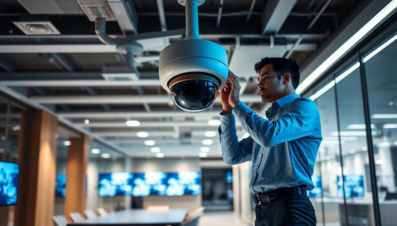 CCTV camera installation