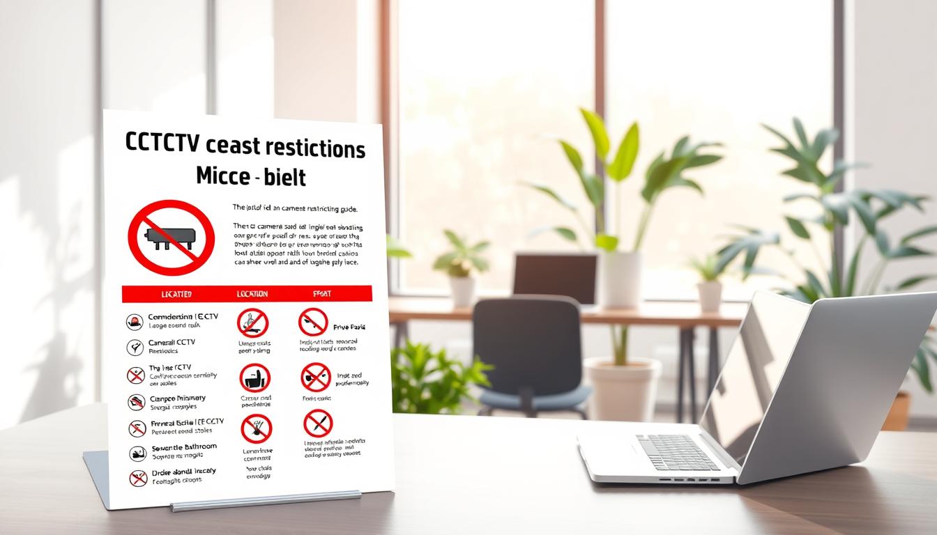 CCTV camera restrictions guide