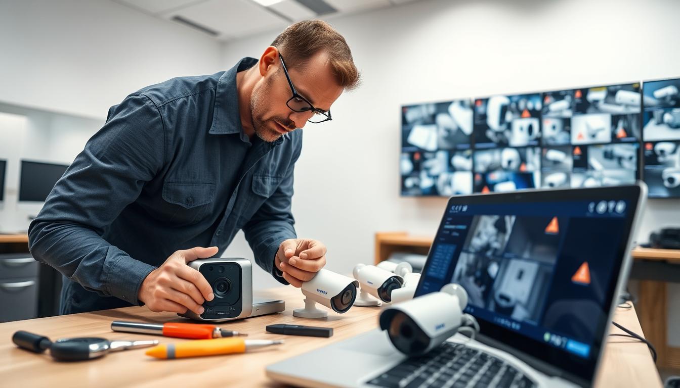 CCTV camera troubleshooting