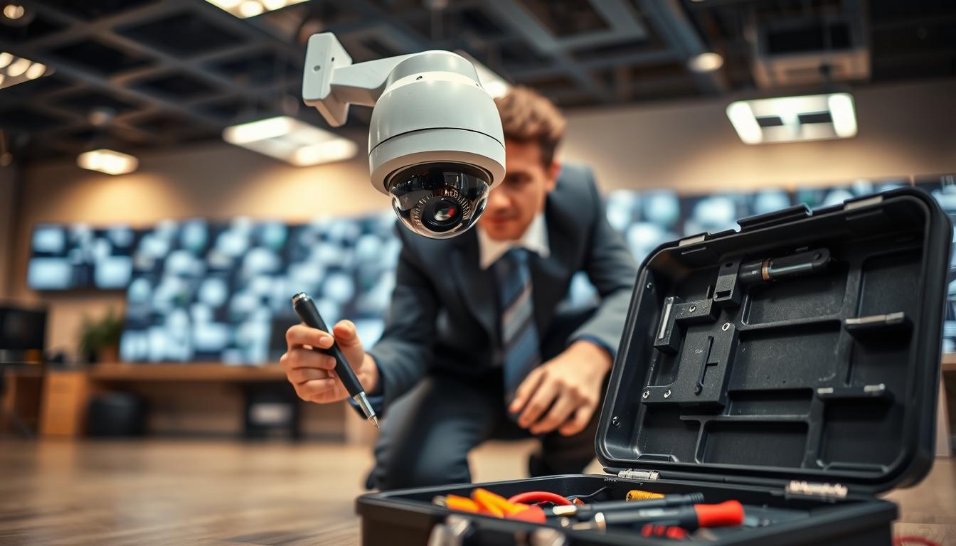 CCTV camera troubleshooting