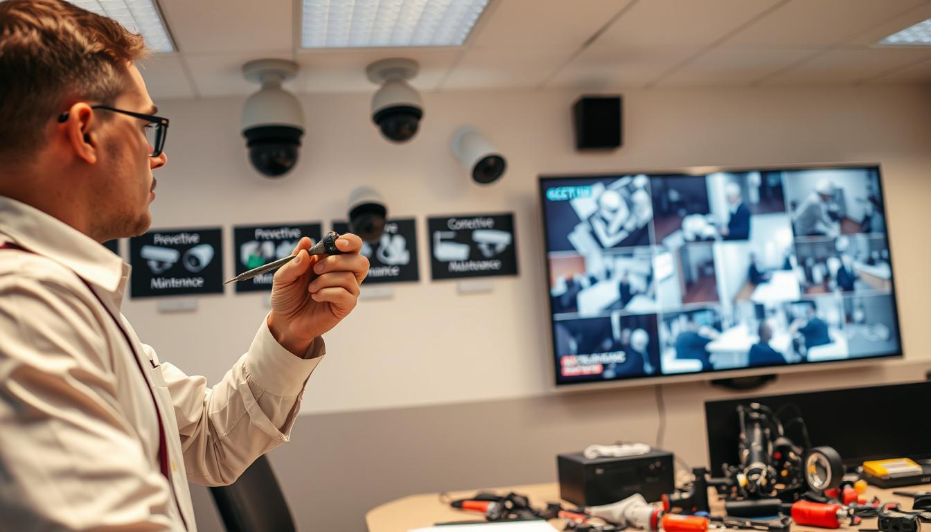 CCTV maintenance types