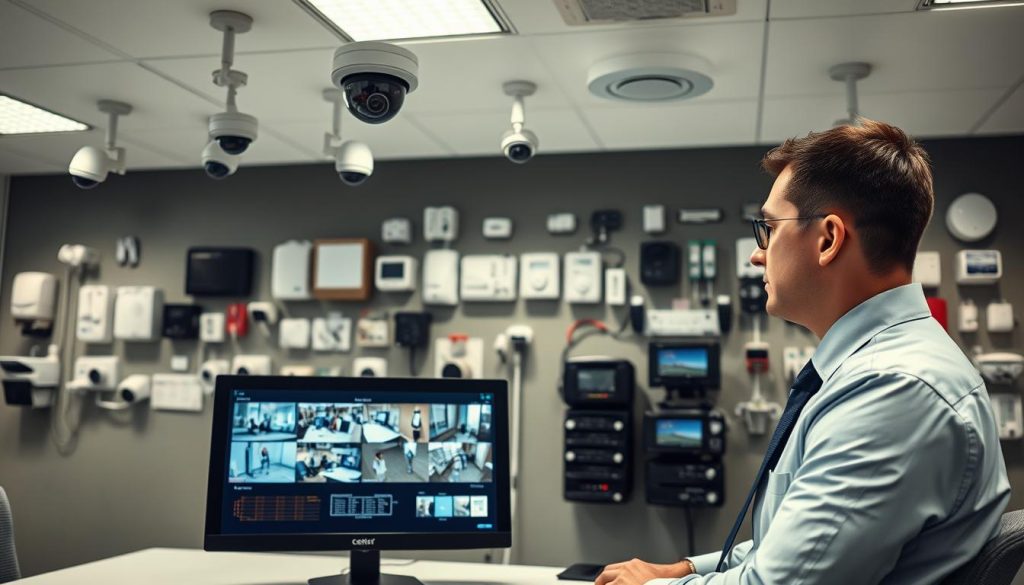 CCTV security integration