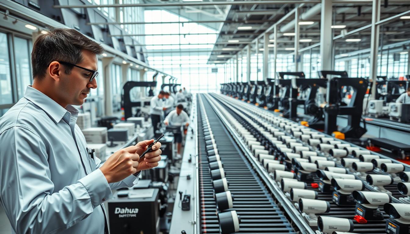 Dahua security cameras manufacturing