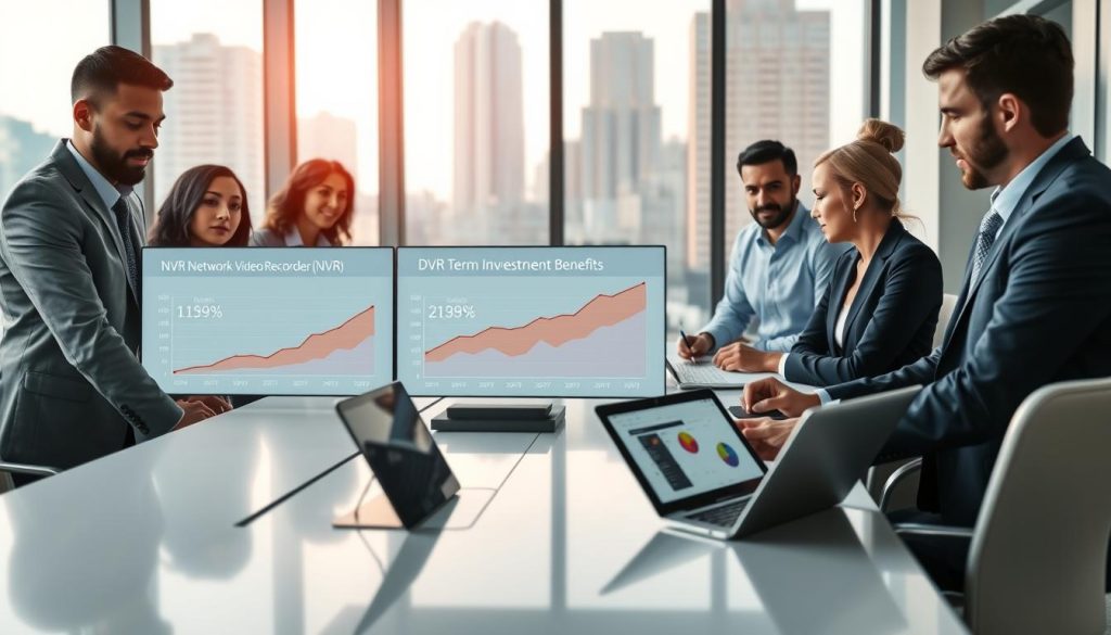 Long-term investment analysis of network video recorder systems