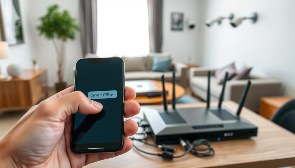 camera offline troubleshooting