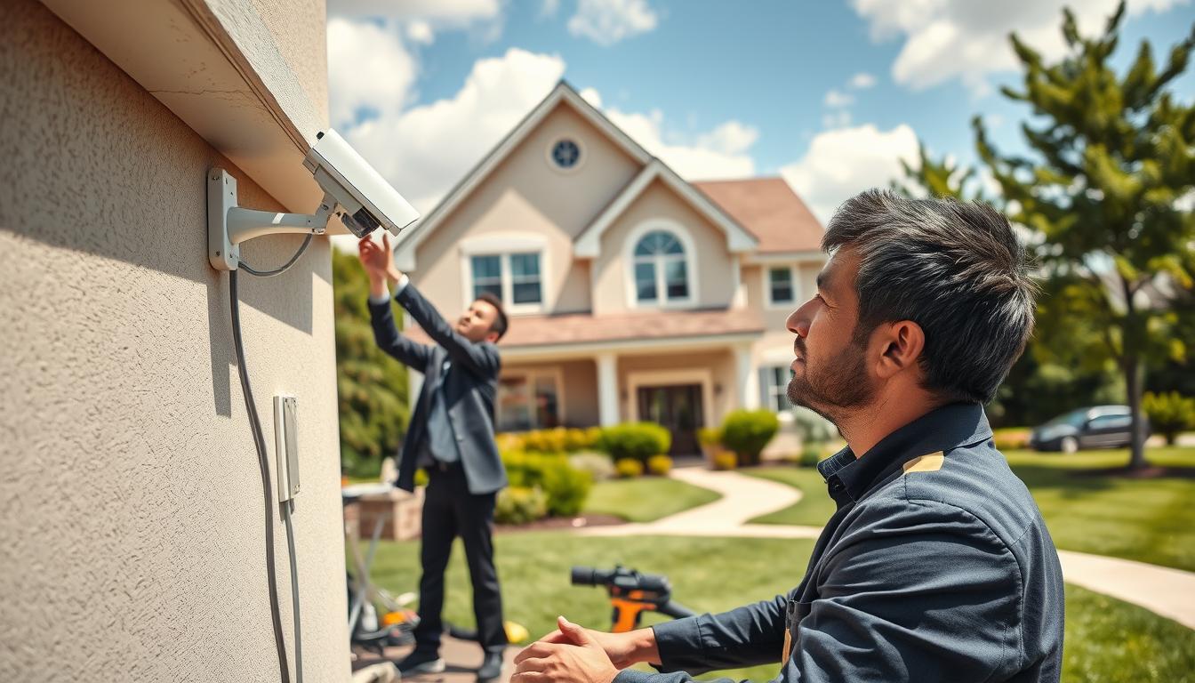 outdoor CCTV installation guide