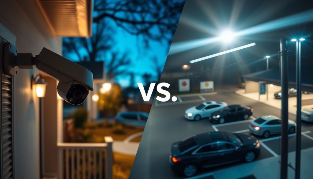 residential commercial security camera comparison