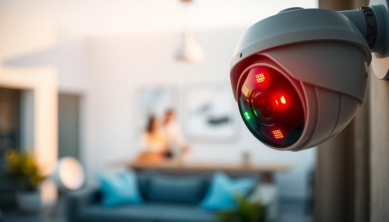 security camera recording indicators