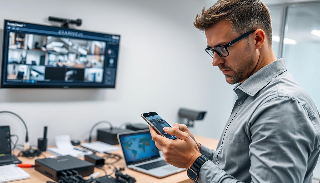 security camera troubleshooting