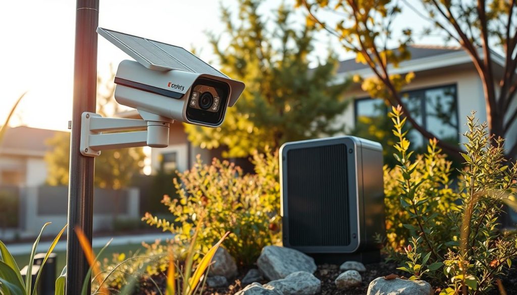 self-sufficient security camera technology
