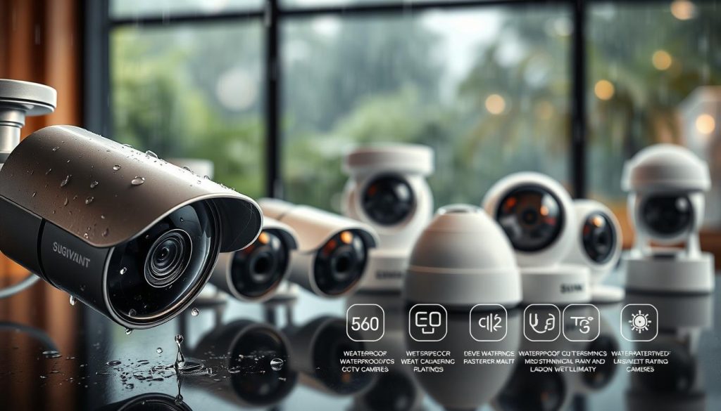 weatherproof CCTV camera selection