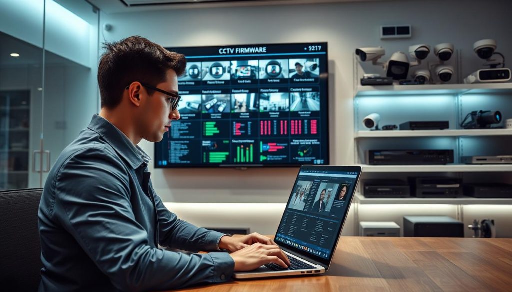 CCTV firmware and software management