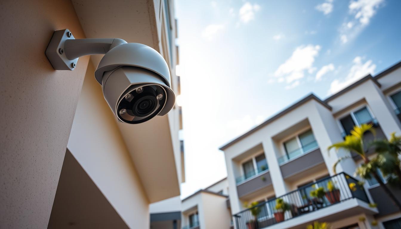 CCTV installation outside HDB flat