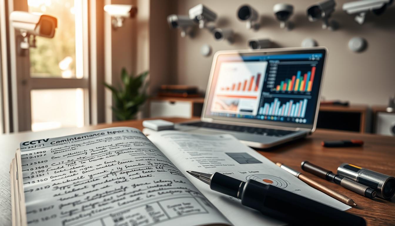CCTV maintenance report guide