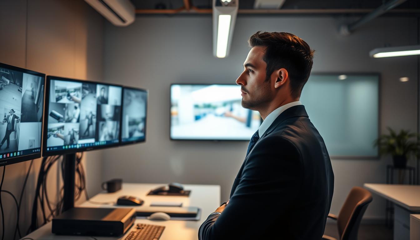 CCTV security system check