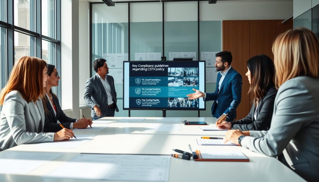 compliant CCTV policy creation