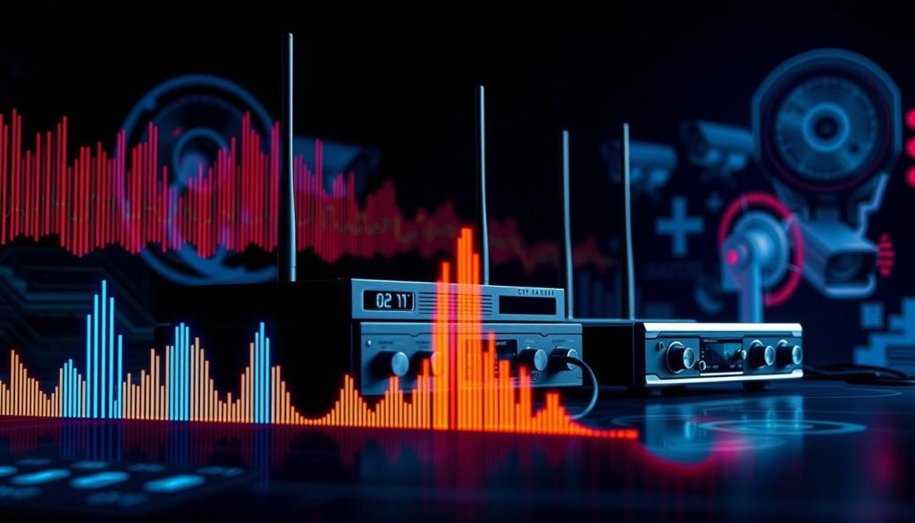 frequency ranges signal jammers target