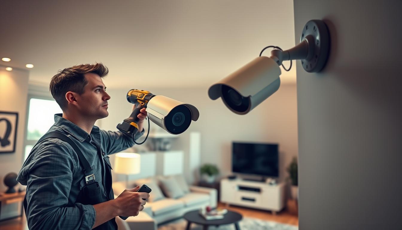 home cctv security system installation