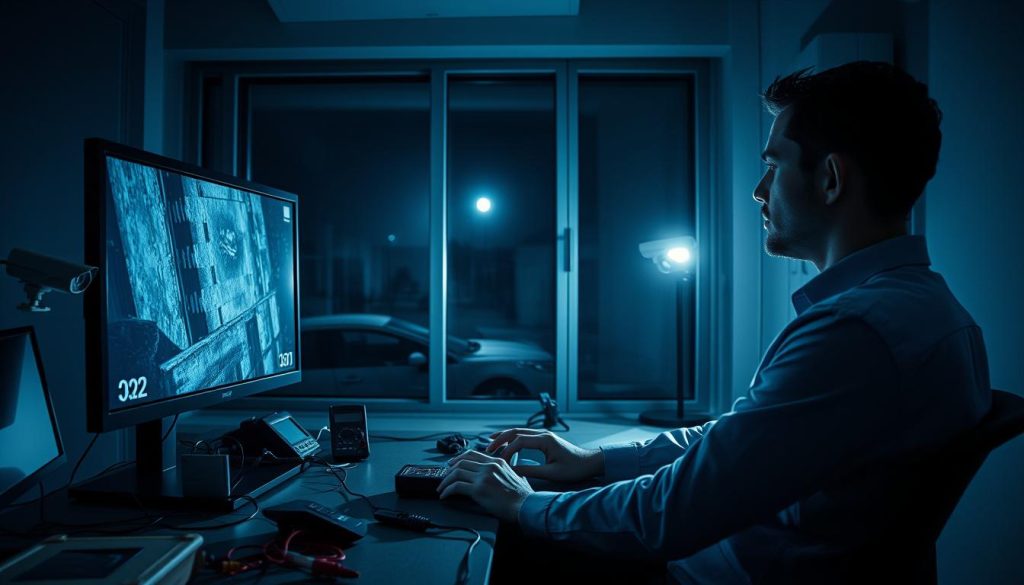 night vision troubleshooting