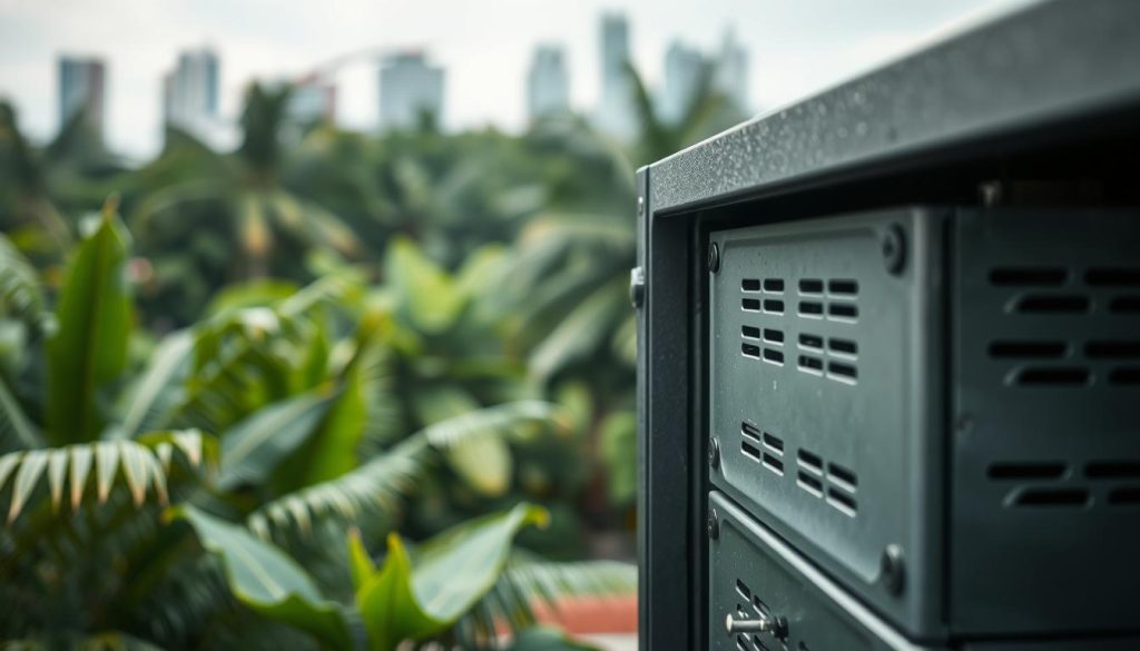 protecting CCTV storage hardware from environmental damage
