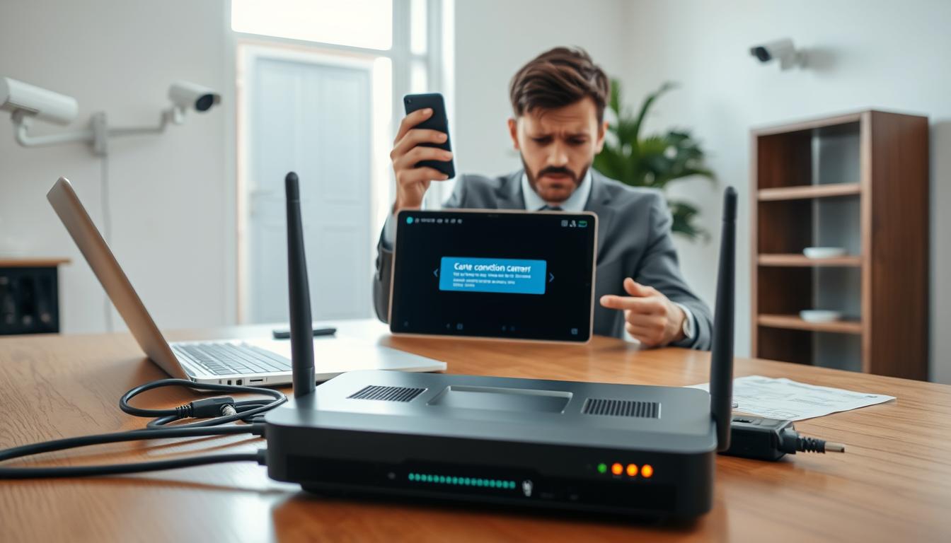 security camera connectivity troubleshooting