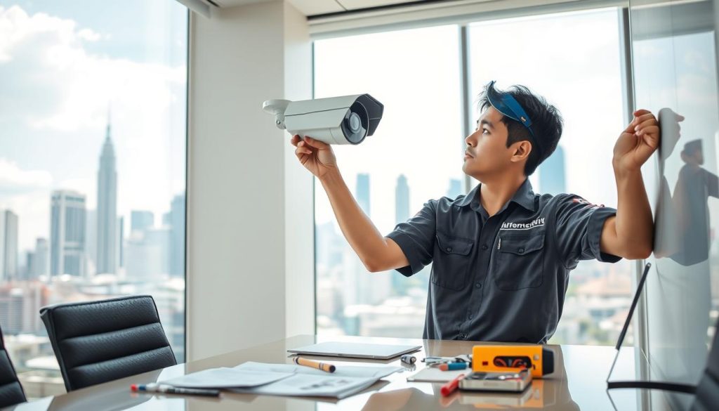 stable rewarding security career in Singapore