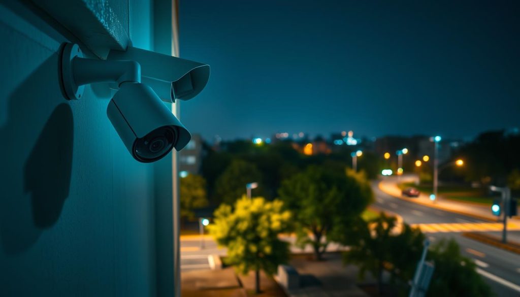 strategic night vision camera placement