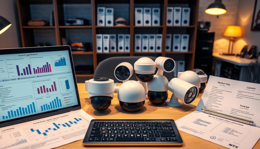 technical specifications security cameras